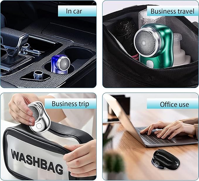 Mini Portable Electric Shaver for Men — Pocket Size Razor
