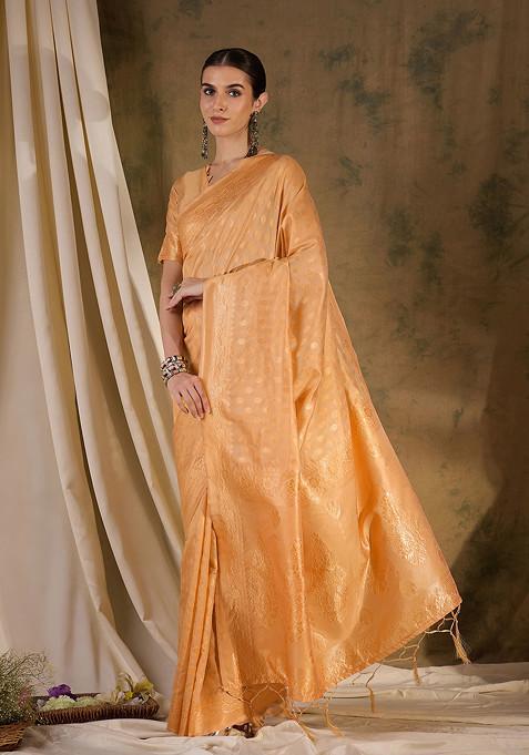 Red Banarasi Silk Saree