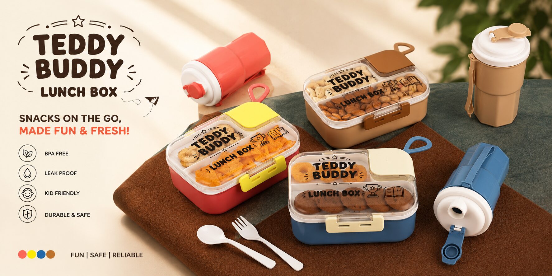 Buyzo hero banner 3 - Teddy Buddy snacks