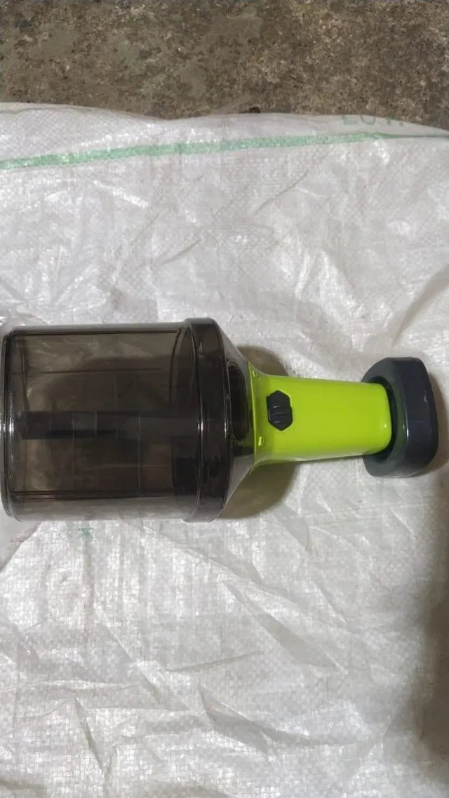 Multi-Functional Manual Vegetable Chopper with Stainless Steel Blades