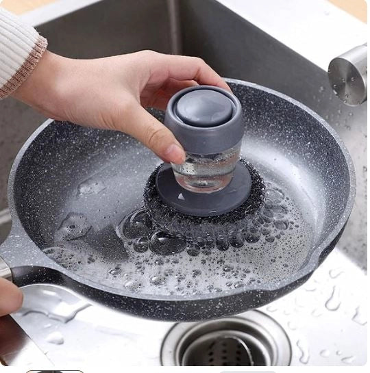 2-in-1 Soap Dispensing Dish Brush (Pack of 2)
