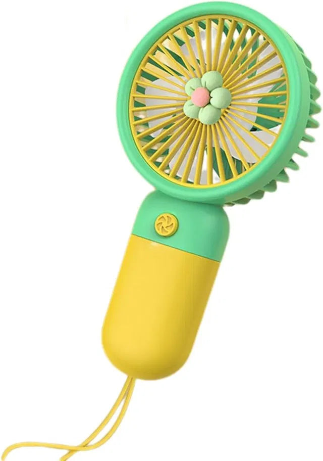 Portable Handheld Fan — Ultra Quiet Rechargeable Mini Fan