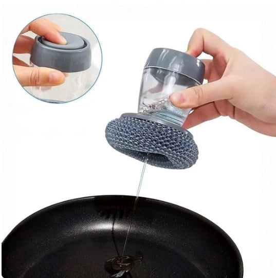 2-in-1 Soap Dispensing Dish Brush (Pack of 2)
