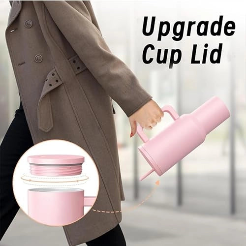 1200ml Stainless Steel Insulated Tumbler — Hot & Cold Flask