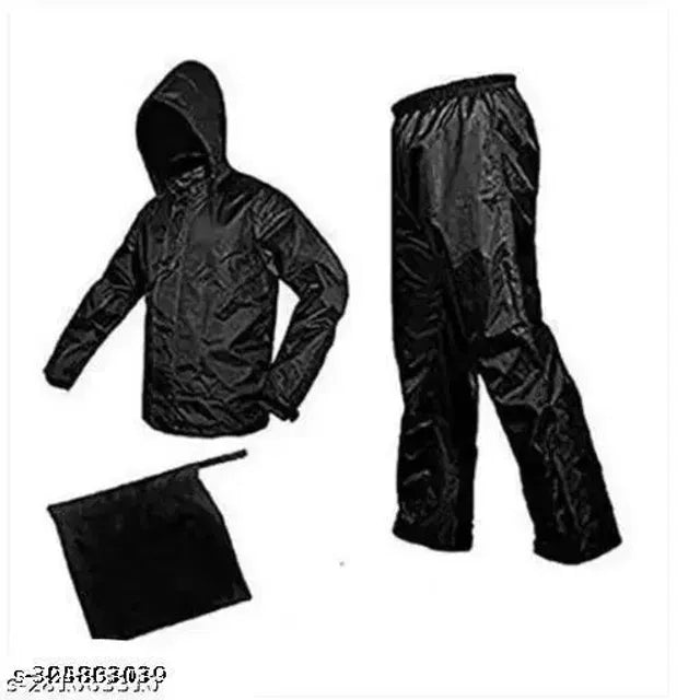 Waterproof Polyester Raincoat for Men (Free Size)