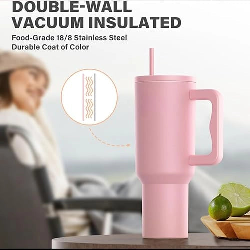 1200ml Stainless Steel Insulated Tumbler — Hot & Cold Flask